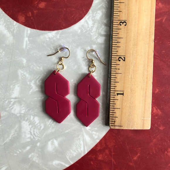 90s Y2K Cool S Polymer Clay Earrings - Picture 5 of 5